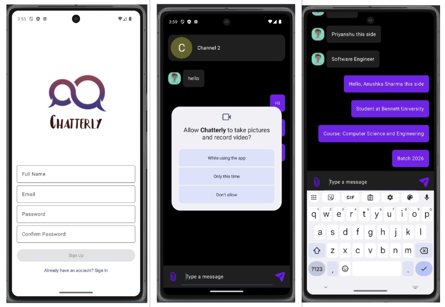 Chatterly App